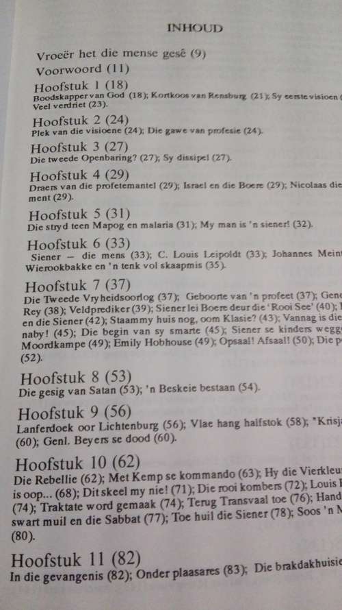 STEM VAN 'N PROFEET ADRIAAN SNYMAN  ( Siener van Rensburg )