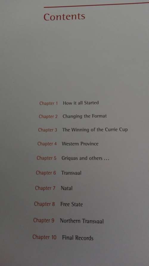 GREAT MOMENTS IN CURRIE CUP HISTORY  Wim van der Berg