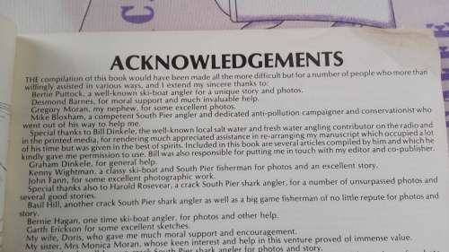 A FISHERMAN'S TALE by JOE MARA Fifty Years of Angling along the Natal Coast ( Book )