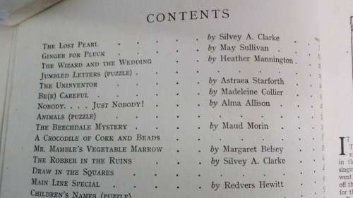 BOBBY BEAR`S ANNUAL  ( Vintage Children`s book from around 1946 )