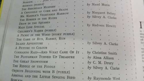 BOBBY BEAR`S ANNUAL  ( Vintage Children`s book from around 1946 )