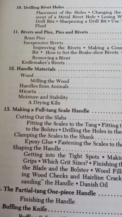 Book ; STEP by STEP KNIFEMAKING You Can Do It by DAVID BOYE