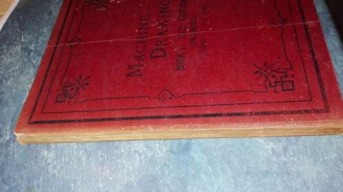 MACHINE DRAWING  Book 1  13th Edition  Enlarged  T Jones ; T G Jones 1912