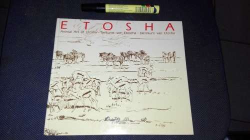 ETOSHA Animal Art of Etosha Department of Agriculture South West Africa