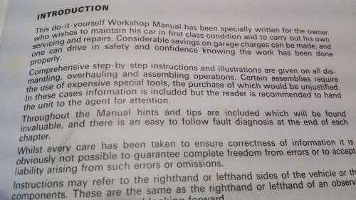 FORD CORTINA 1969 -70 AUTOBOOK KENNETH BALL AUTOPRESS LTD