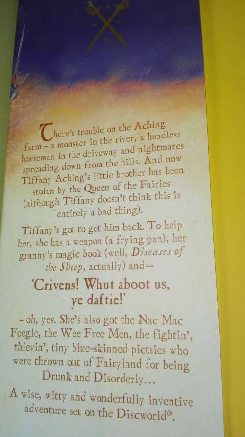 2 Books TERRY PRATCHETT THE WEE FREE MEN A Story of Discworld PLUS The Amazing Maurice and his Educa