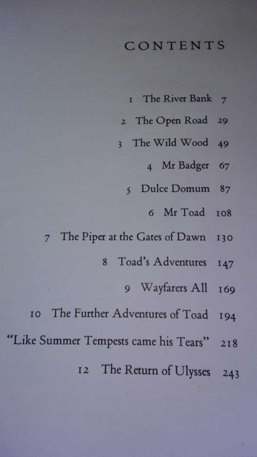 2 Books ; THE WIND IN THE WILLOWS Kenneth Grahame plus THE WILLOWS IN WINTER WILLIAM HORWOOD