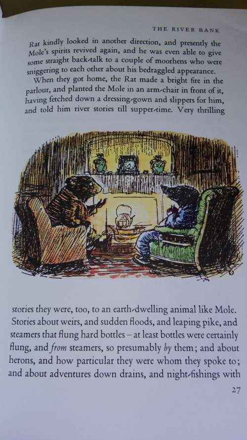 2 Books ; THE WIND IN THE WILLOWS Kenneth Grahame plus THE WILLOWS IN WINTER WILLIAM HORWOOD