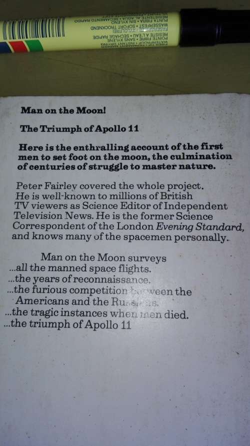 MAN ON THE MOON PETER FAIRLEY