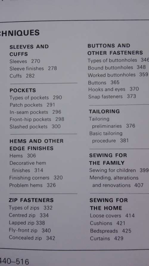 Readers Digest COMPLETE GUIDE TO SEWING