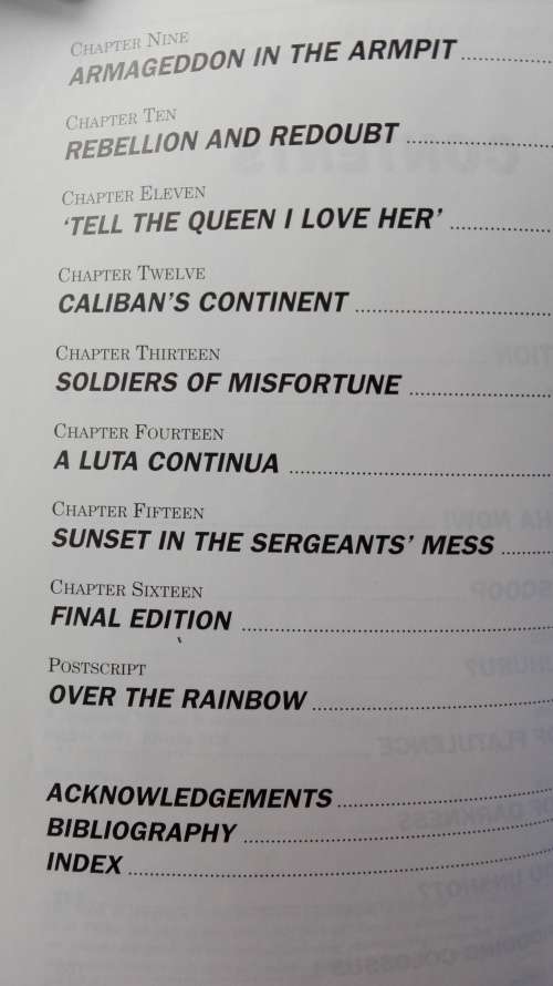 BANANA SUNDAY Datelines from Africa CHRISTOPHER MUNNION