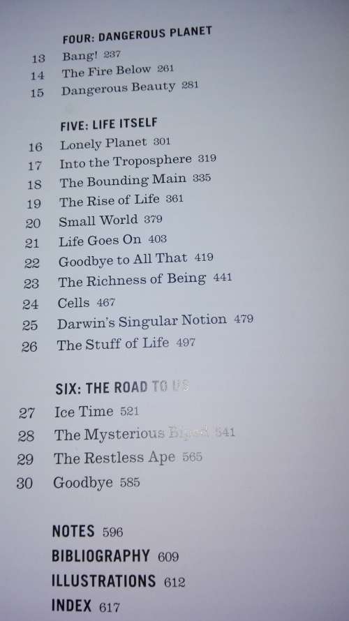 A SHORT HISTORY OF NEARLY EVERYTHING BILL BRYSON ( Illustrated )