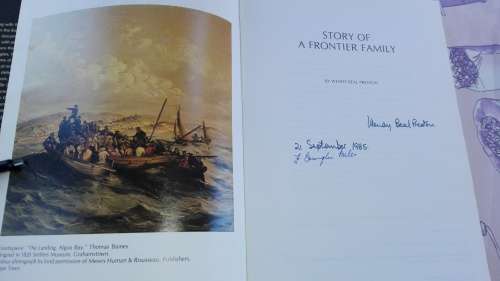STORY OF A FRONTIER FAMILY by WENDY BEAL PRESTON  ( Signed by author )