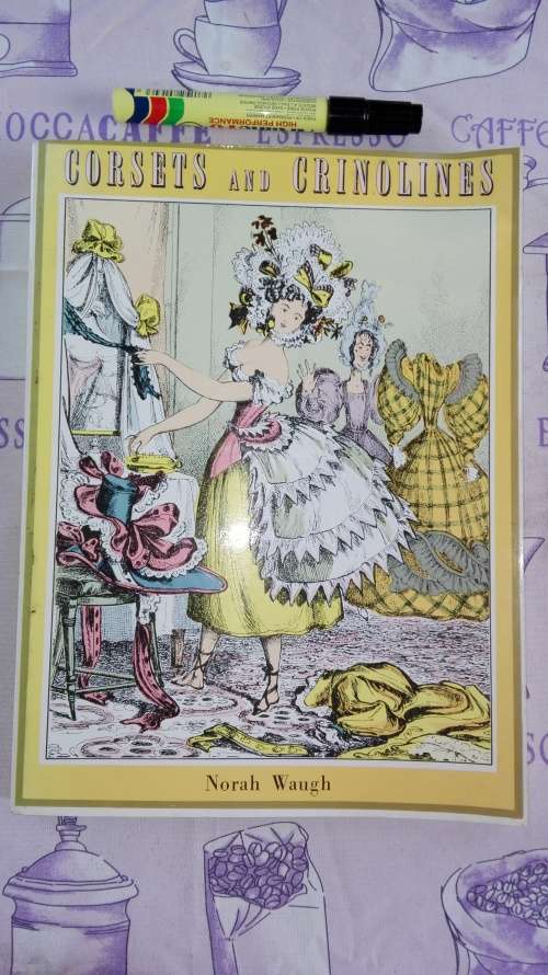 CORSETS and CRINOLINES NORAH WAUGH   ( Historic Costume Costumes  Ladies undergarments  ) )