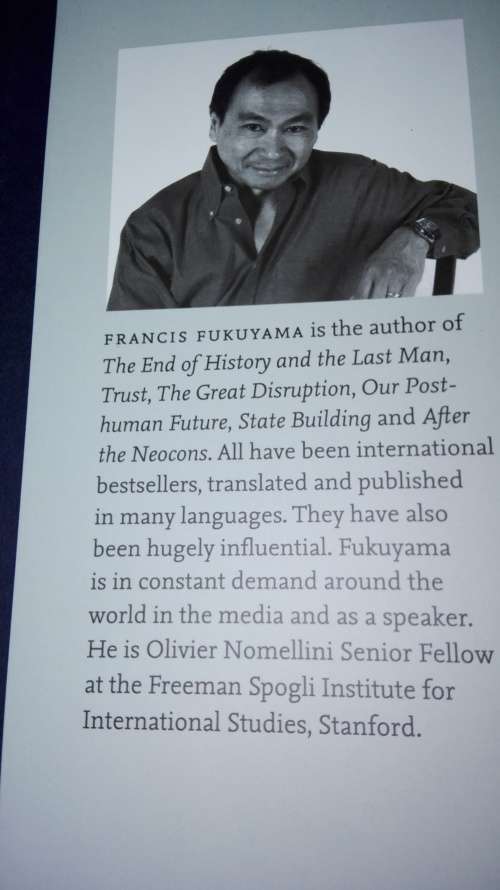 THE ORIGINS OF POLITICAL ORDER FRANCIS FUKUYAMA From Prehuman Times to the French Revolution