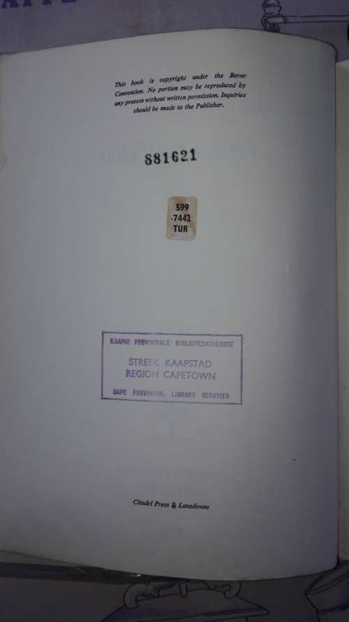 THE LEOPARD PETER TURNBULL- KEMP (NB ; An Ex Library Book )