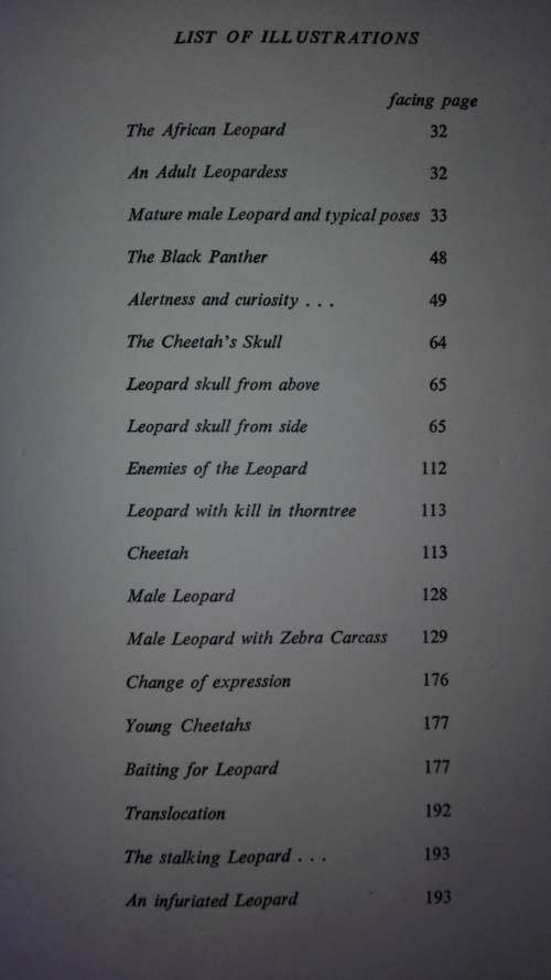 THE LEOPARD PETER TURNBULL- KEMP (NB ; An Ex Library Book )