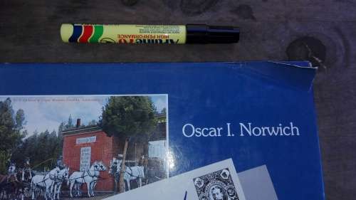 A JOHANNESBURG ALBUM Historical Postcards OSCAR I NORWICH  SIGNED