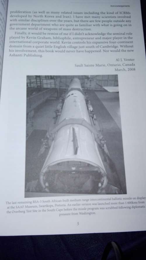 HOW SOUTH AFRICA BUILT SIX ATOM BOMBS and then Abandoned its Nuclear Weapons Program AL J VENTER