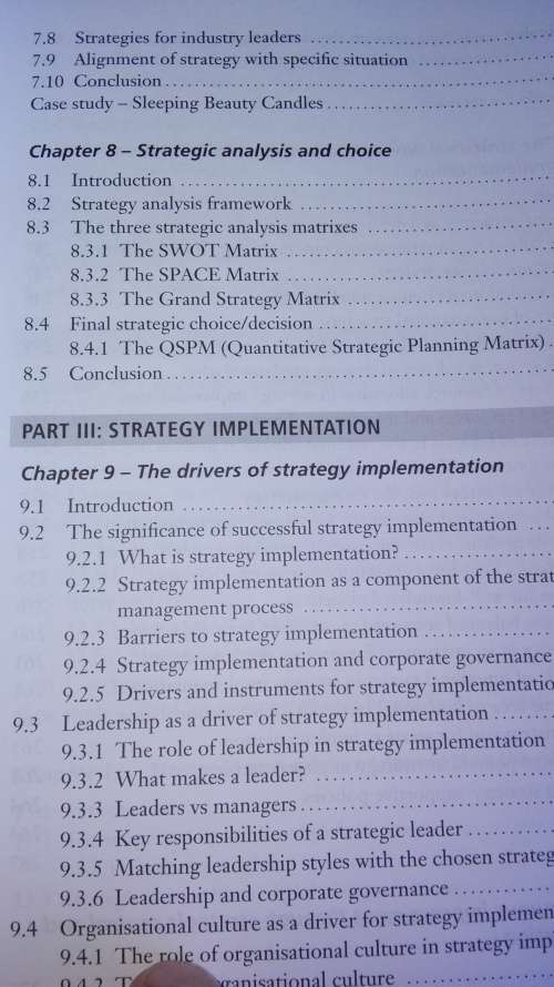 STRATEGIC MANAGEMENT Southern African Concepts and Cases Second Edition TIENIE EHLERS KOBUS LAZENBY