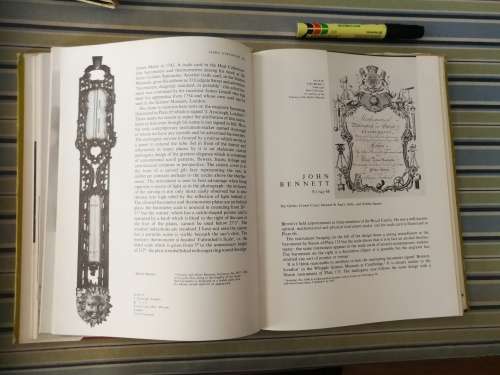 ENGLISH BAROMETERS 1680 - 1860 Nicholas Goodison  A History of Domestic Barometers and their Makers