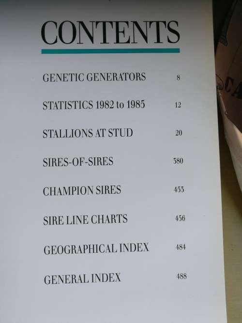 FORM STALLION REGISTER Volume 3 1986 Editor ; CHARLES FAULL ( Volume III ) Horse Racing Breeding