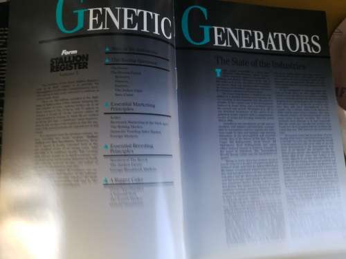 FORM STALLION REGISTER Volume 3 1986 Editor ; CHARLES FAULL ( Volume III ) Horse Racing Breeding