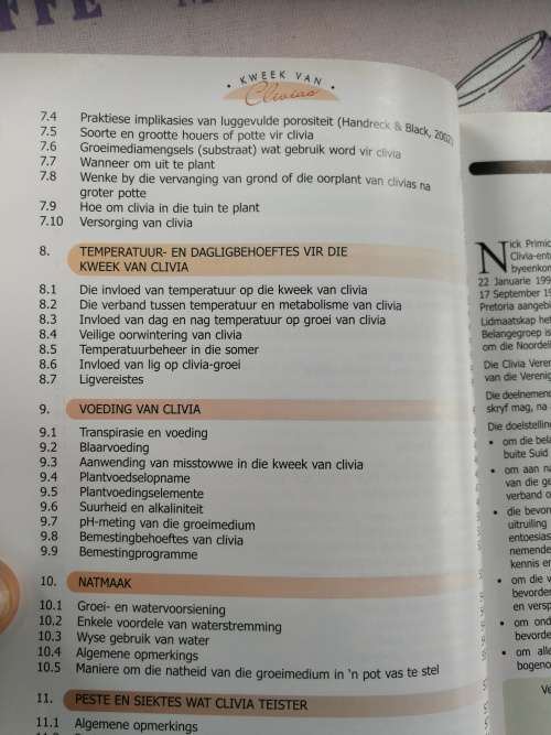 KWEEK VAN CLIVIAS deur Lena van der Merwe Hannes Robbertse Bossie de Kock