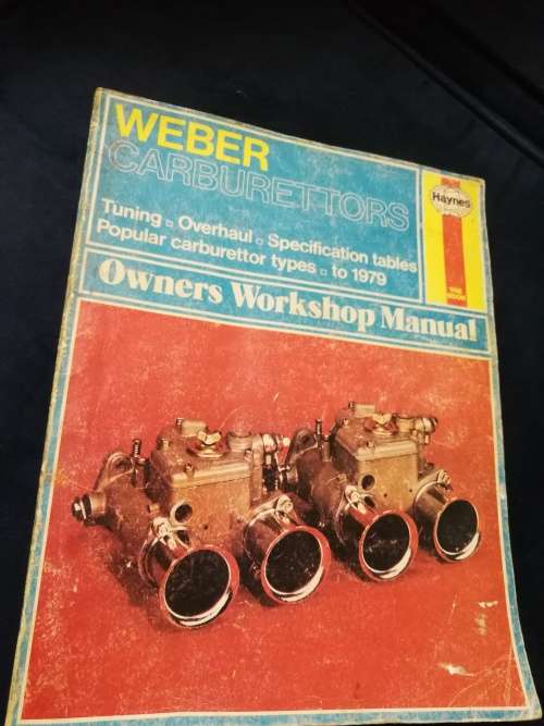 WEBER CARBURETTORS HEYNES OWNERS WORKSHOP MANUAL No, 393