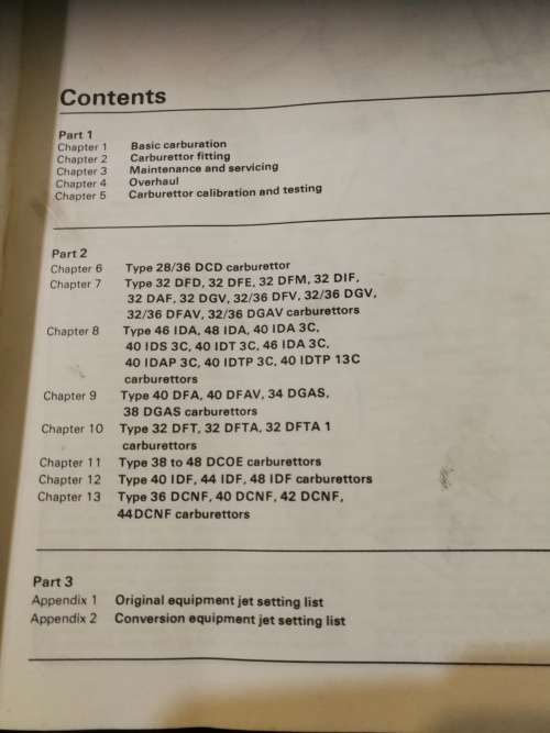 WEBER CARBURETTORS HEYNES OWNERS WORKSHOP MANUAL No, 393