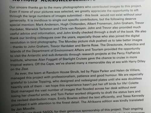 COMPLETE PHOTOGRAPHIC FIELD GUIDE TO BIRDS OF Southern Africa IAN SINCLAIR SASOL