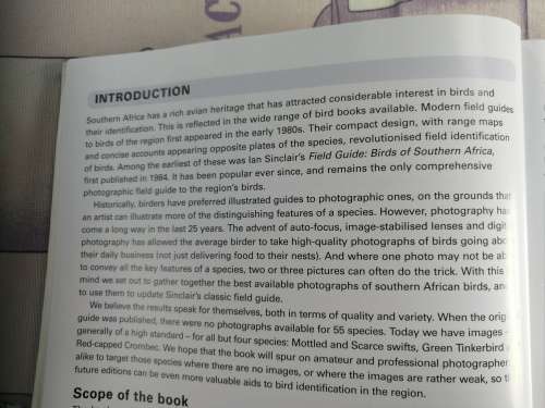 COMPLETE PHOTOGRAPHIC FIELD GUIDE TO BIRDS OF Southern Africa IAN SINCLAIR SASOL