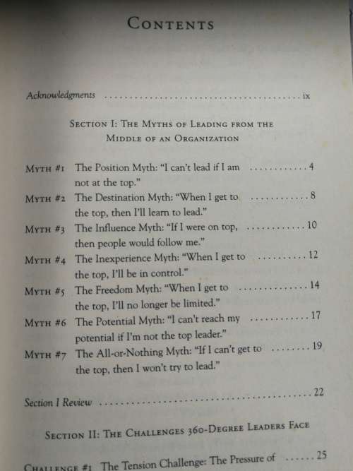 THE 360 LEADER JOHN C MAXWELL Developing your Influence from Anywhere in the Organization