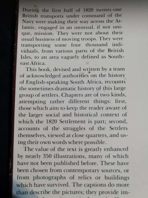 THE 1820 SETTLERS AN ILLUSTRATED COMMENTARY EDITED BY GUY BUTLER