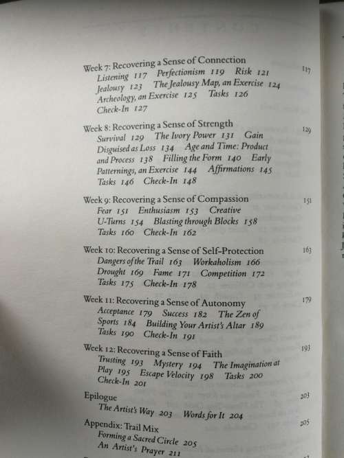THE ARTIST`S WAY A Course in Discovering and Recovering your Creative Self JULIA CAMERON ( Artists)
