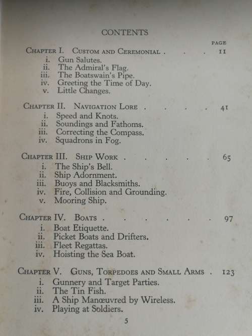 THE WAYS OF THE NAVY REAR ADMIRAL D ARNOLD-FOSTER ( a reading copy )