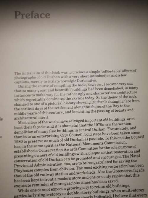 DURBAN A PICTORIAL HISTORY IAN MORRISON