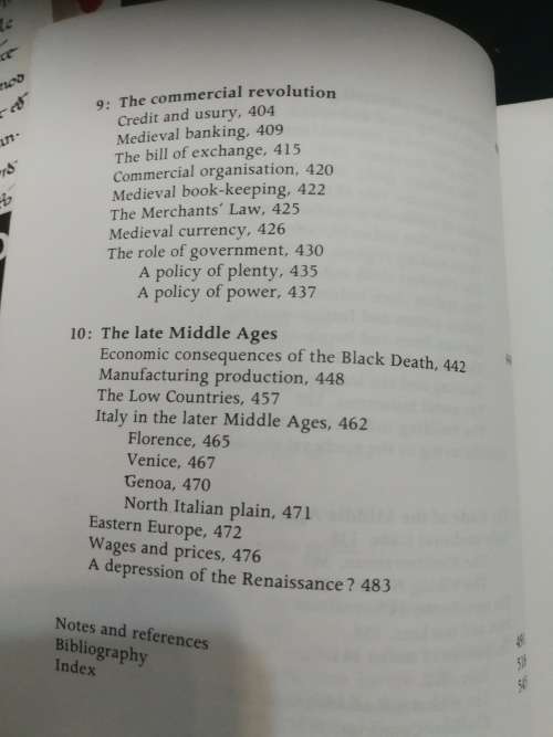 AN ECONOMIC HISTORY of MEDIEVAL EUROPE N J G POUNDS