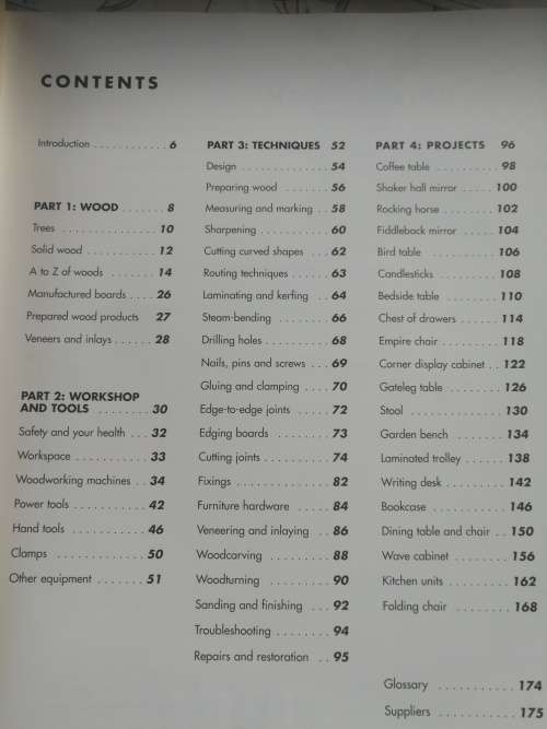 ENCYCLOPEDIA OF WOODWORKING ALAN and GILL BRIDGEWATER A Complete Guide plus 20 step by step projects