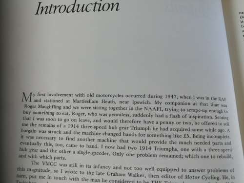 THE RESTORATION of VINTAGE and THOROUGHBRED MOTORCYCLES JEFF CLEW ( Haynes ) MOTOR CYCLING BIKE