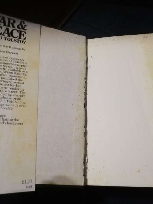 WAR and PEACE LEO TOLSTOY in the distinguished translation by Constance Garnet War and Peace