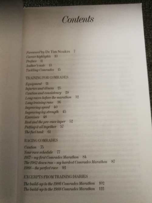 RUN THE COMRADES BRUCE FORDYCE  ( Marathon running  )