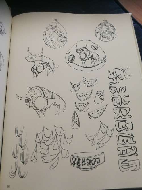 AARON BOHROD A POTTERY SKETCHBOOK Second Printing ( art clay pottery