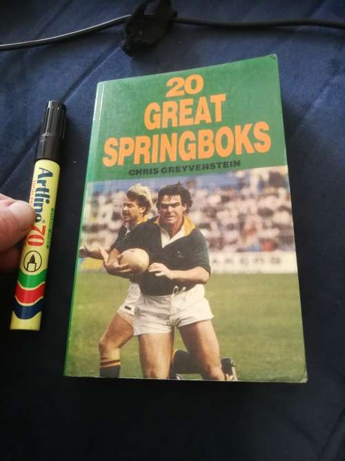 20 GREAT SPRINGBOKS CHRIS GREYVENSTEIN