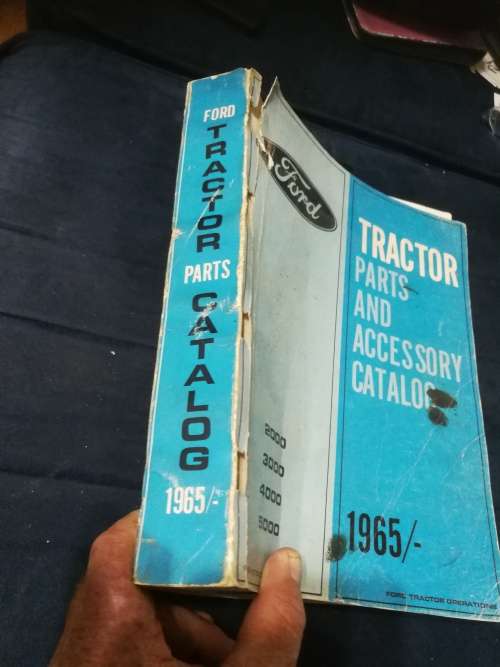 FORD TRACTOR PARTS AND ACCESSORY CATALOG for 2000 3000 4000 5000