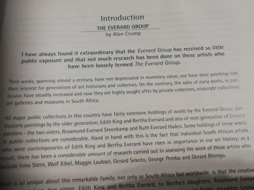 THE EVERARD PHENOMENON An Exhibition of Paintings by the Everard Family Curator Jill Addleson art