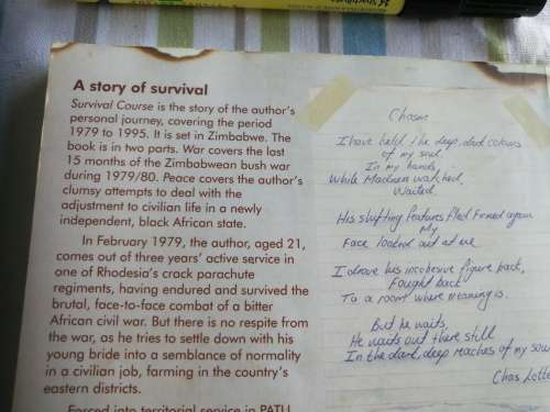 2 Books by CHRIS COCKS FIREFORCE One Man`s War in the Rhodesian Light Infantry plus SURVIVAL COURSE