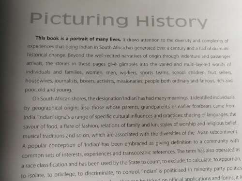 MANY LIVES 150 Years of Being Indian in South Africa GOOLAM VAHED ASHWIN DESAI THEMBISA WAETJEN