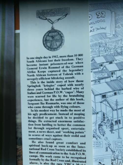INSIDE STORY by IKE ROSMARIN  South African Prisoners of the Second World War Tobruk