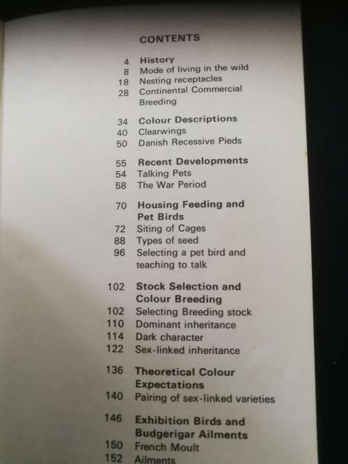 The CULT of the BUDGERIGAR  , W WATMOUGH PLUS ANOTHER Book  ( Budgies  Caged Birds